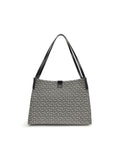 Balmain Black Cotton Shoulder Bag