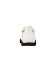 Armani Exchange White Polyester Athletic Sneakers