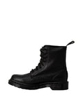 Dr. Martens Black Leather Lace-Up Boots