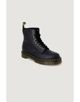 Dr. Martens Black Leather Lace-Up Boots