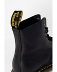 Dr. Martens Black Leather Lace-Up Boots