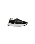 PINKO Black Leather Low Top Sneakers