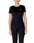 Armani Exchange Black Cotton T-Shirt