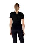 Armani Exchange Black Cotton T-Shirt