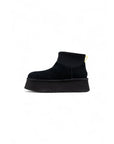 UGG Black Suede Leather Ankle Boots