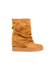 Guess Beige Suede Leather Ankle Boots