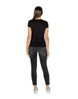 Armani Exchange Black Cotton T-Shirt