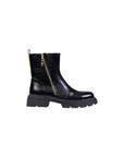 Alviero Martini Prima Classe Black Polyethylene Ankle Boots