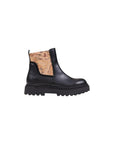 Alviero Martini Prima Classe Black Polyethylene Ankle Boots