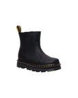 Dr. Martens Black Leather Ankle Boots