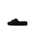 Ralph Lauren Black Textile Slippers