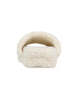Ralph Lauren Cream Textile Slippers