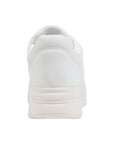 Guess White Polyethylene Platform Sneakers