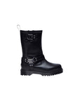 Dr. Martens Black Leather Lace-Up Boots
