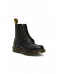Dr. Martens Black Leather Lace-Up Boots