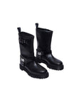 Dr. Martens Black Leather Lace-Up Boots