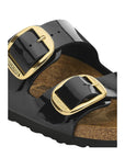 Birkenstock Black Synthetic Flat Sandals