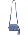 Twinset Blue PU Women Crossbody
