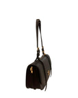 Twinset Black PU Women Shoulder Bag
