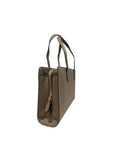 Twinset Grey PU Women Shoulder Bag