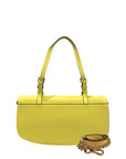 Twinset Yellow PU Women Shoulder Bag