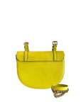Twinset Yellow PU Women Crossbody Bag