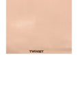 Twinset Pink PU Women Shoulder Bag