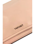 Twinset Pink Polyurethane Women Shoulder Bag