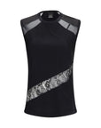 PINKO Black Cotton T-Shirt
