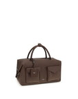 Max Mara Brown Calf Leather Bos Taurus Handbag