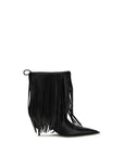 Balenciaga Black Calf Leather Bos Taurus Ankle Boots