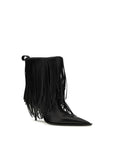 Balenciaga Black Calf Leather Bos Taurus Ankle Boots