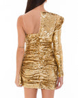 Elisabetta Franchi Bicolor Polyamide Short Dress