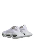 Dolce & Gabbana White Slip On Wave Low Top Sneakers Shoes