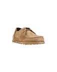 Birkenstock Gray Suede Leather Lace-Up Boots