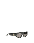 Balenciaga Black Acetate Sunglasses
