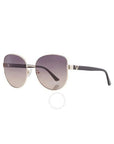 Guess Gold Metal Sunglasses