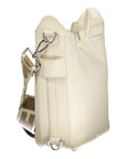 Coccinelle Bianco Leather Women Handbag
