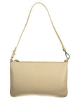 Coccinelle Beige Leather Women Handbag