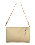 Coccinelle Beige Leather Women Handbag