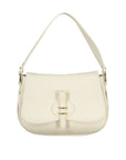 Coccinelle Bianco Leather Women Handbag