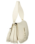 Coccinelle Bianco Leather Women Handbag