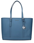 Michael Kors Blue Leather Shoulder Bag