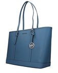 Michael Kors Blue Leather Shoulder Bag