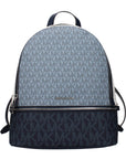 Michael Kors Blue Fabric Backpack