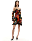 Moschino Multicolor Viscose Casual Dress
