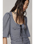 Patrizia Pepe Bicolor Cotton Casual Dress