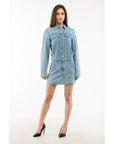 Moschino Multicolor Cotton Casual Dress