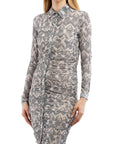 Patrizia Pepe Natural Polyester Casual Dress