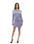 Moschino Multicolor Marabou Casual Dress